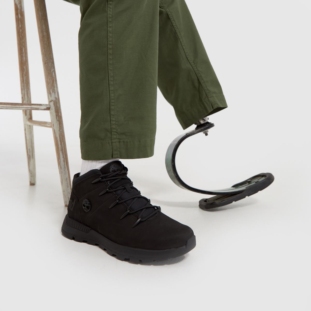 Timberland  Euro Sprint Trekker Mid in Black Timberland  Euro Sprint Trekker Mid in Black