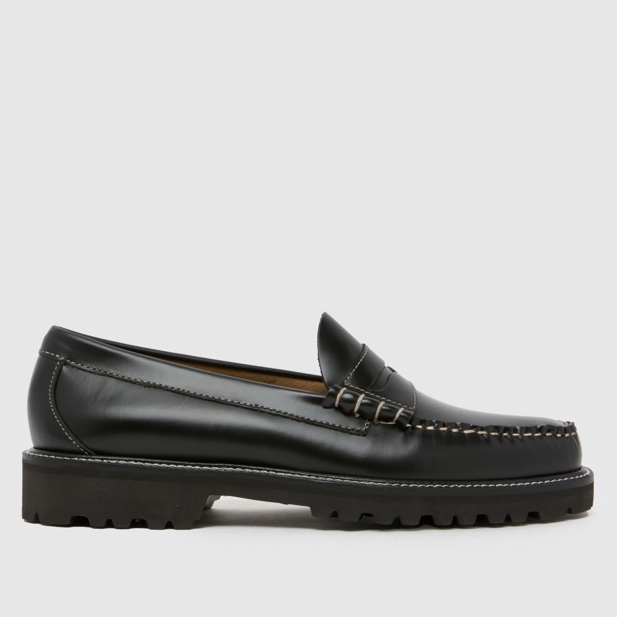 G.H. BASS  Weejuns 90 Larson Penny Loafer in Black G.H. BASS  Weejuns 90 Larson Penny Loafer in Black