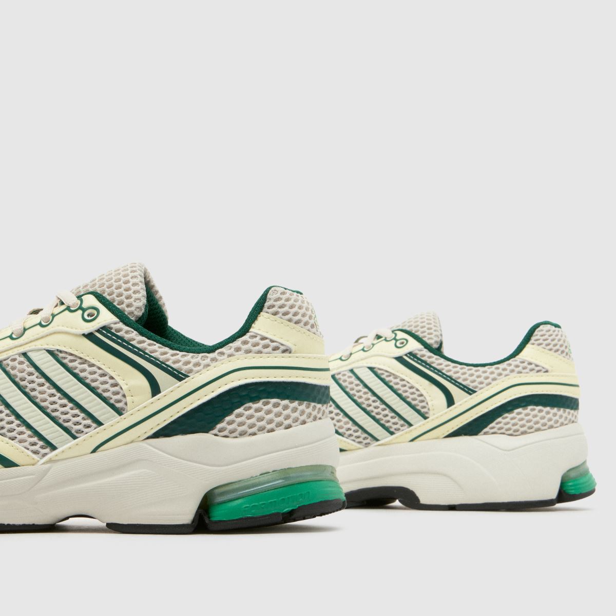 adidas  Spiritain 2000 in White & Green adidas  Spiritain 2000 in White & Green