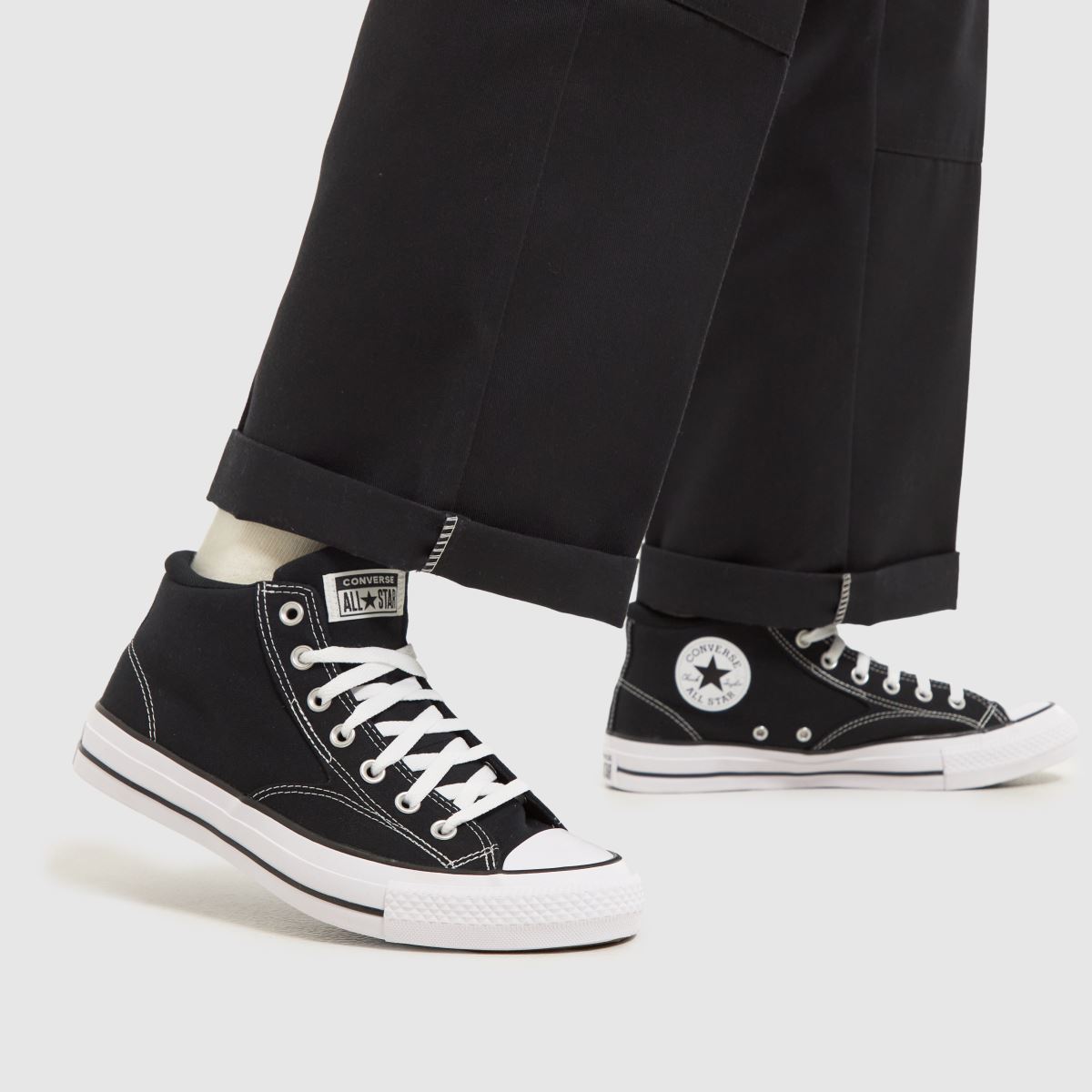 Converse  All Star Malden in Black & White Converse  All Star Malden in Black & White