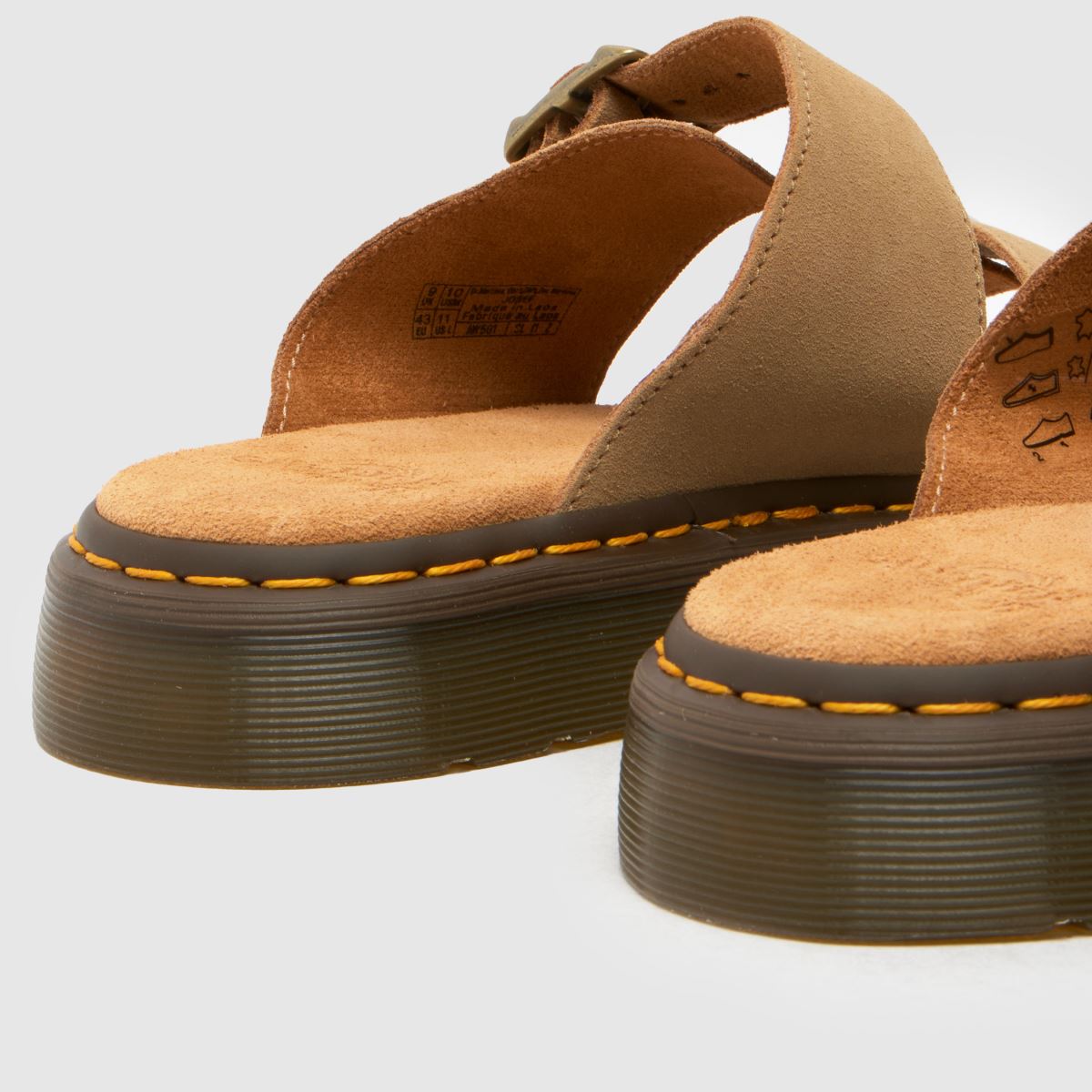 Dr Martens  Josef Slide in Beige Dr Martens  Josef Slide in Beige