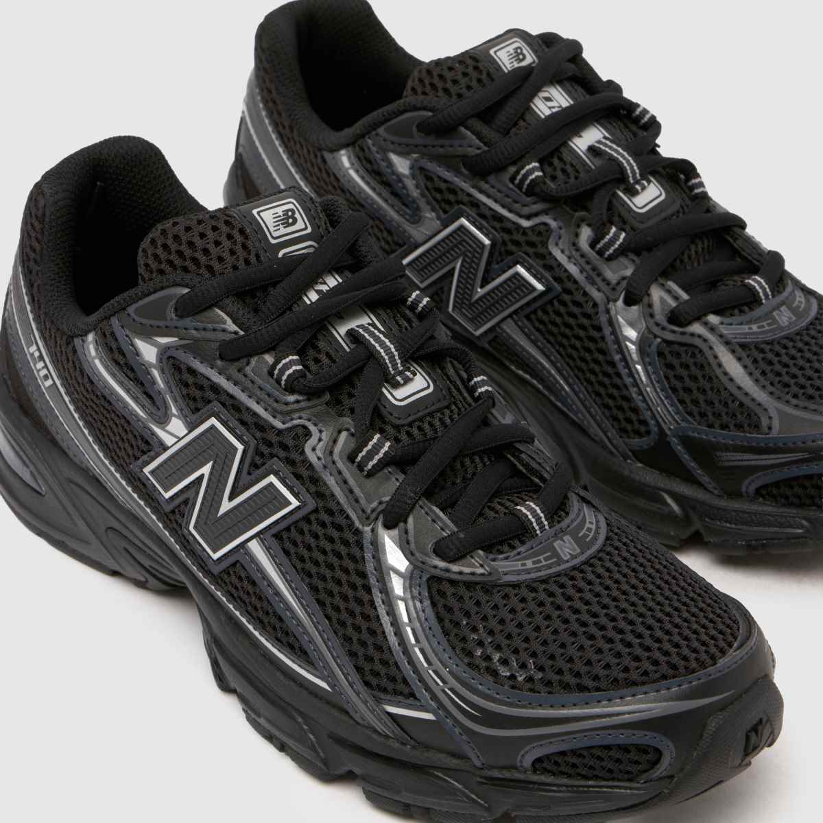 New Balance  740 in Black & Silver New Balance  740 in Black & Silver
