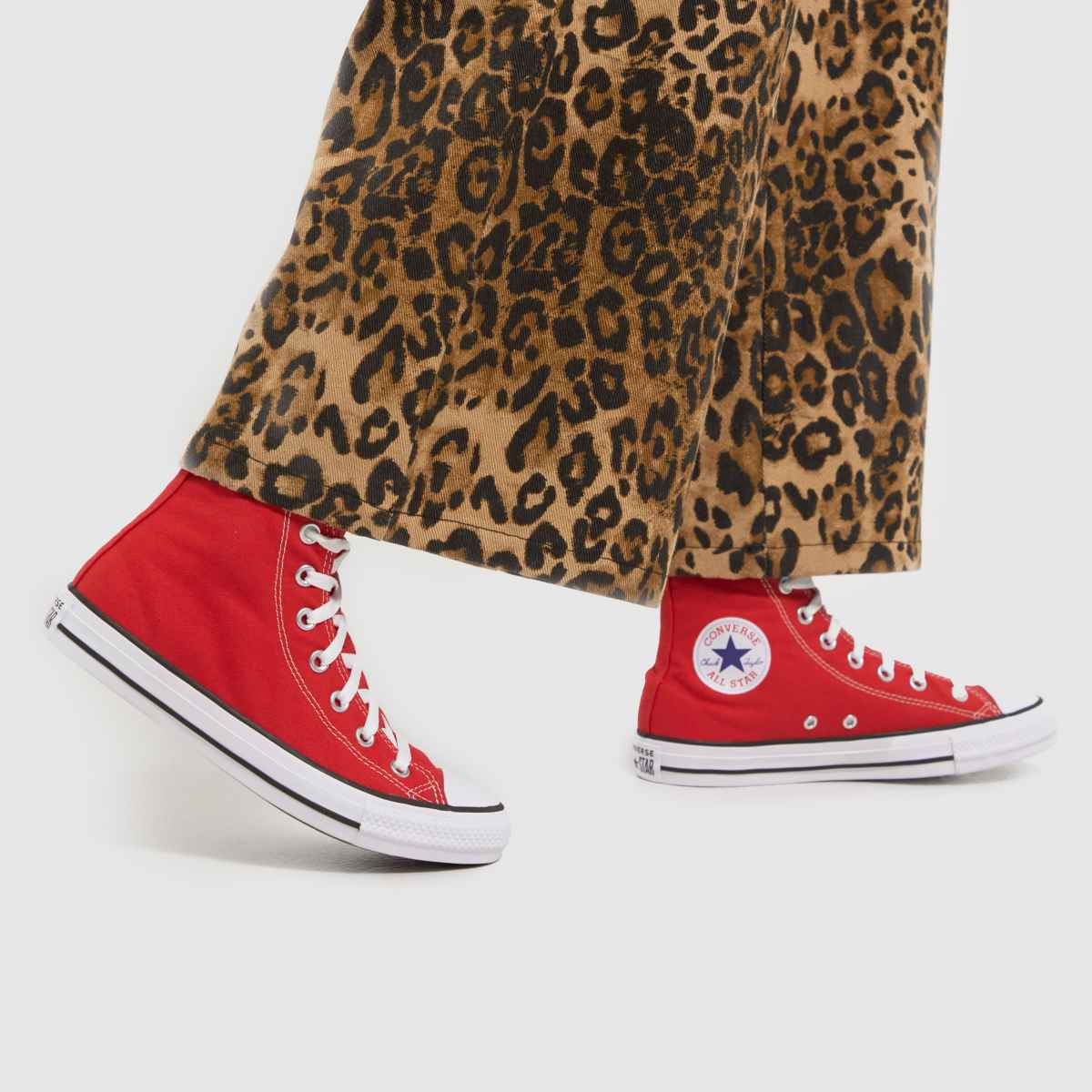 Converse  All Star Hi in Red Converse  All Star Hi in Red