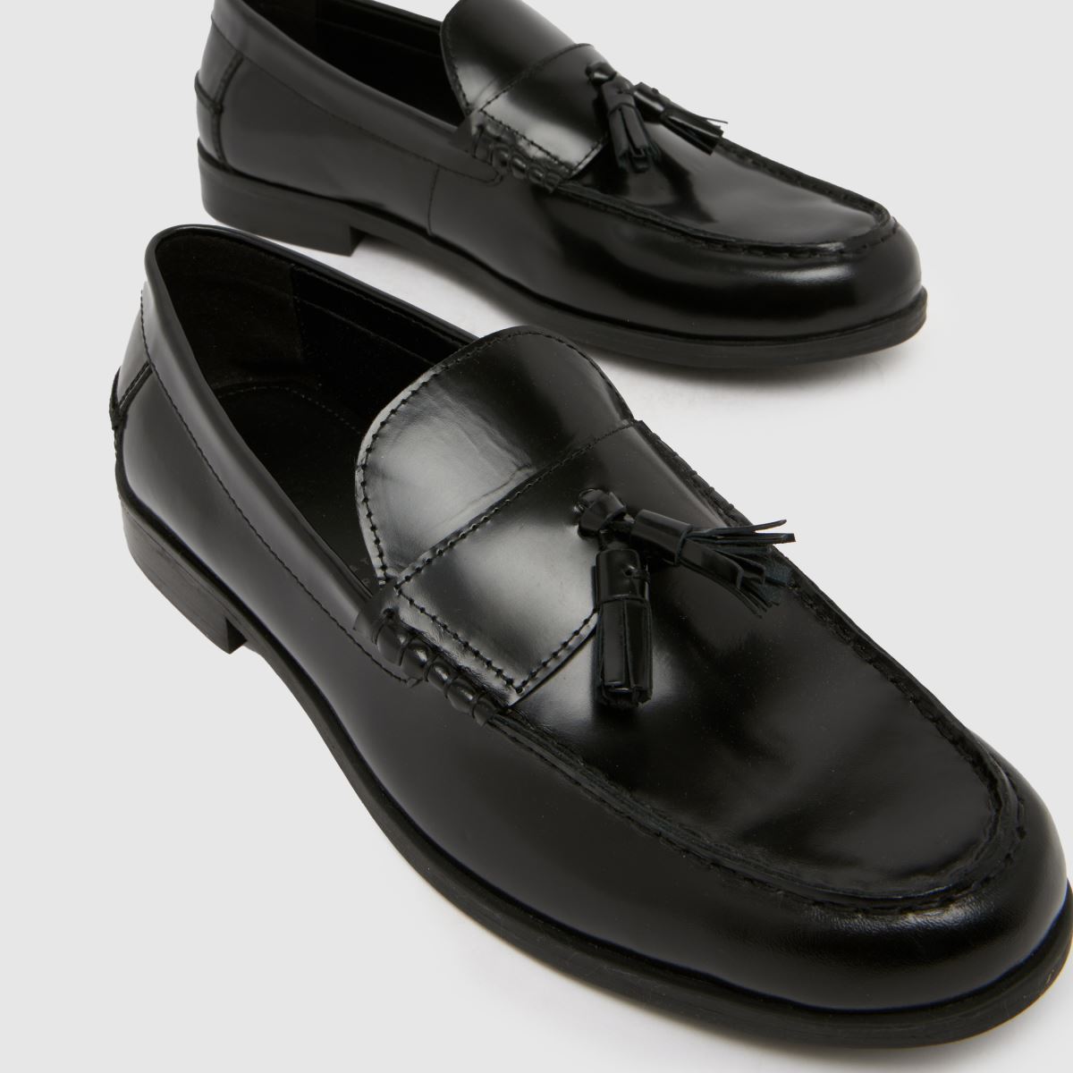 schuh  Ryder Leather Loafer in Black schuh  Ryder Leather Loafer in Black