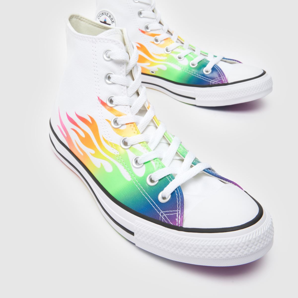 Converse  All Star Hi Pride in White Multi Converse  All Star Hi Pride in White Multi