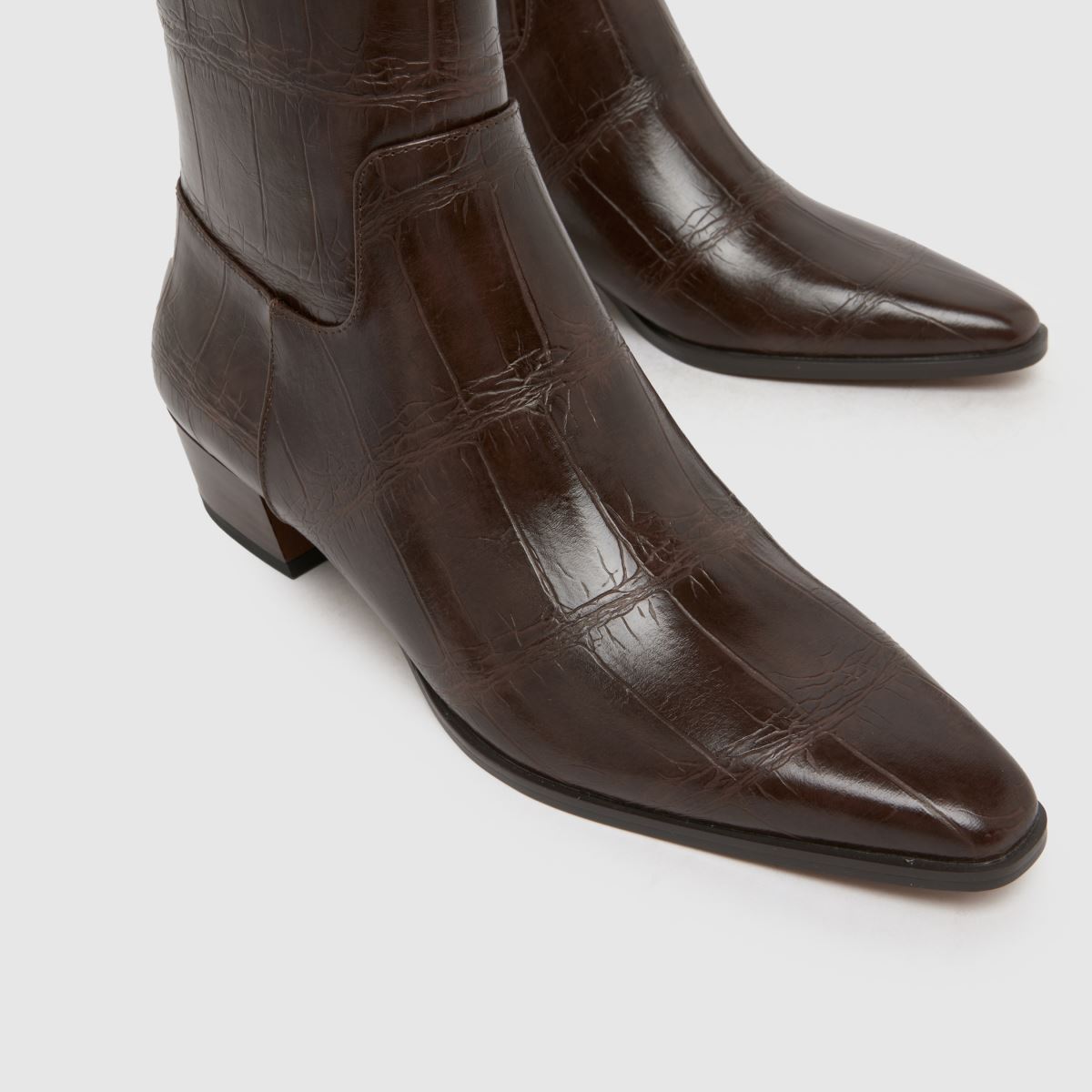 schuh  Carson Croc Pixie in Brown schuh  Carson Croc Pixie in Brown