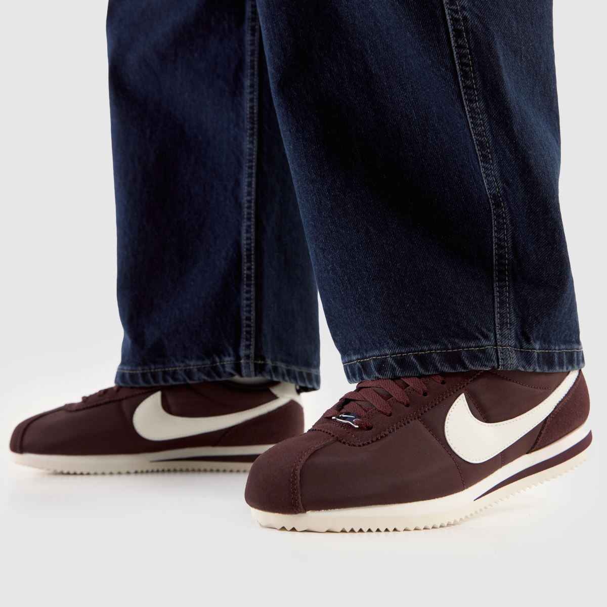 Nike  Cortez in Burgundy Nike  Cortez in Burgundy
