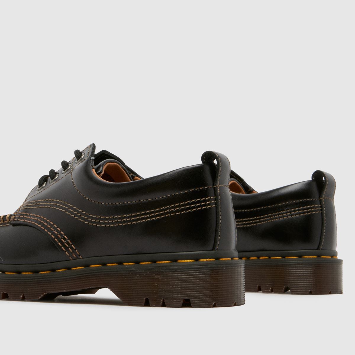 Dr Martens  Lowell 4 Eye in Black Dr Martens  Lowell 4 Eye in Black