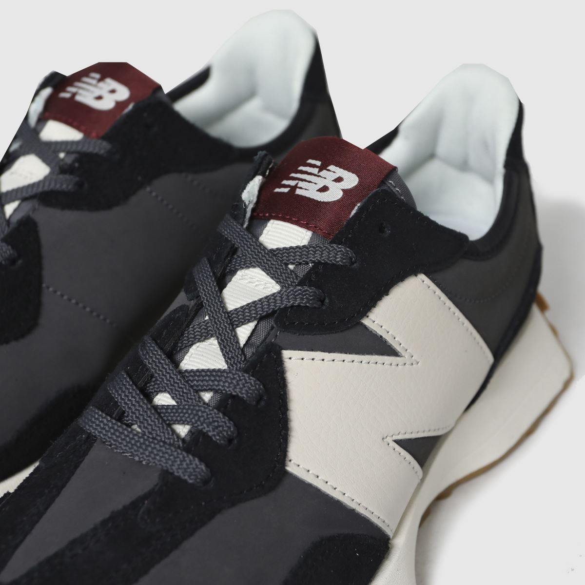 New Balance  327 in Black New Balance  327 in Black