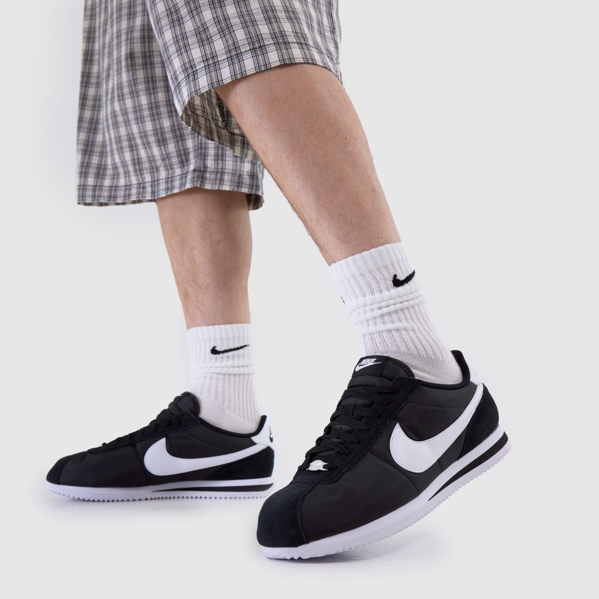 Nike  Cortez in Black & White Nike  Cortez in Black & White