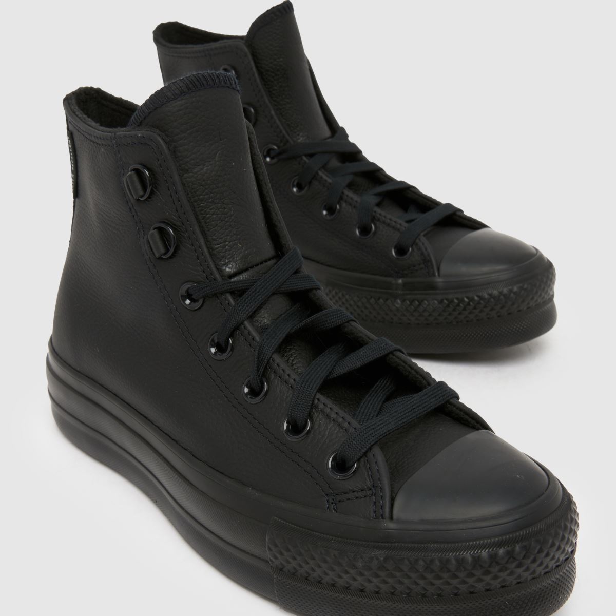 Converse  All Star Lift Hi in Black Converse  All Star Lift Hi in Black