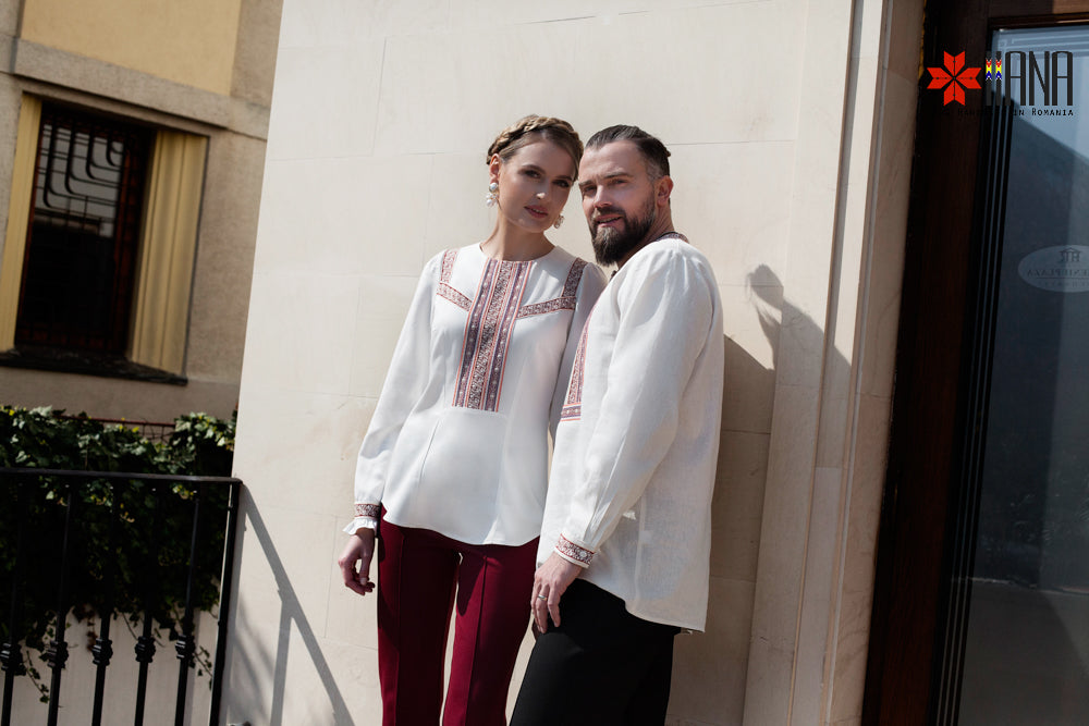 Camasa Barbateasca Aramis cu Jacquard Tesut