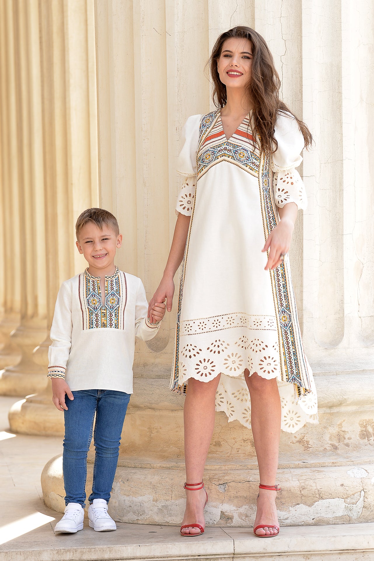 Camasa traditionala baieti Basarab 8 - 15 ani