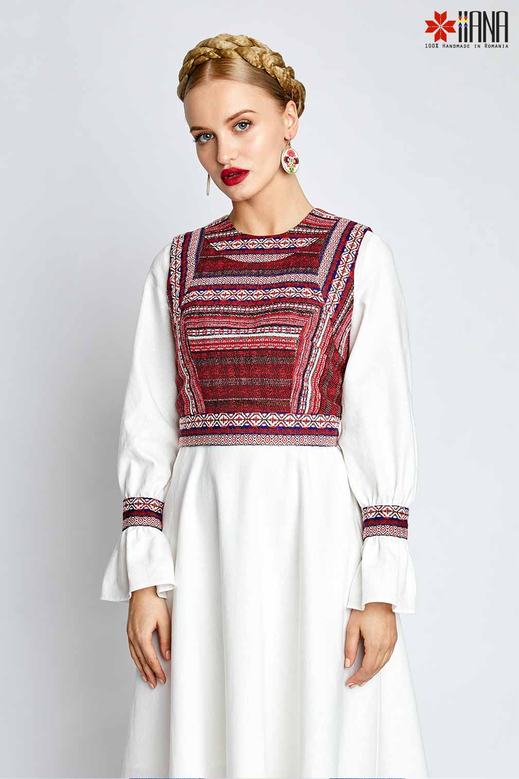 Rochie Iiana Midi Diafana