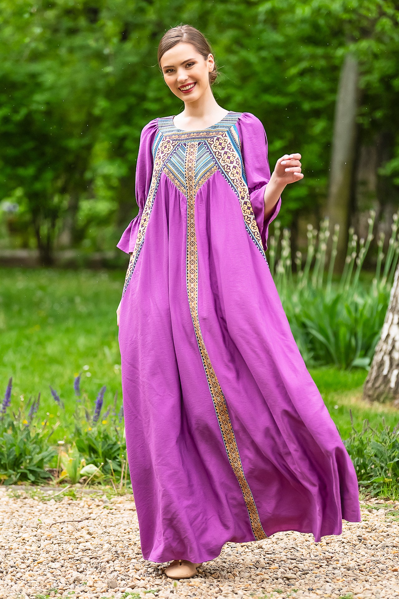 Rochia Lunga Lavanda