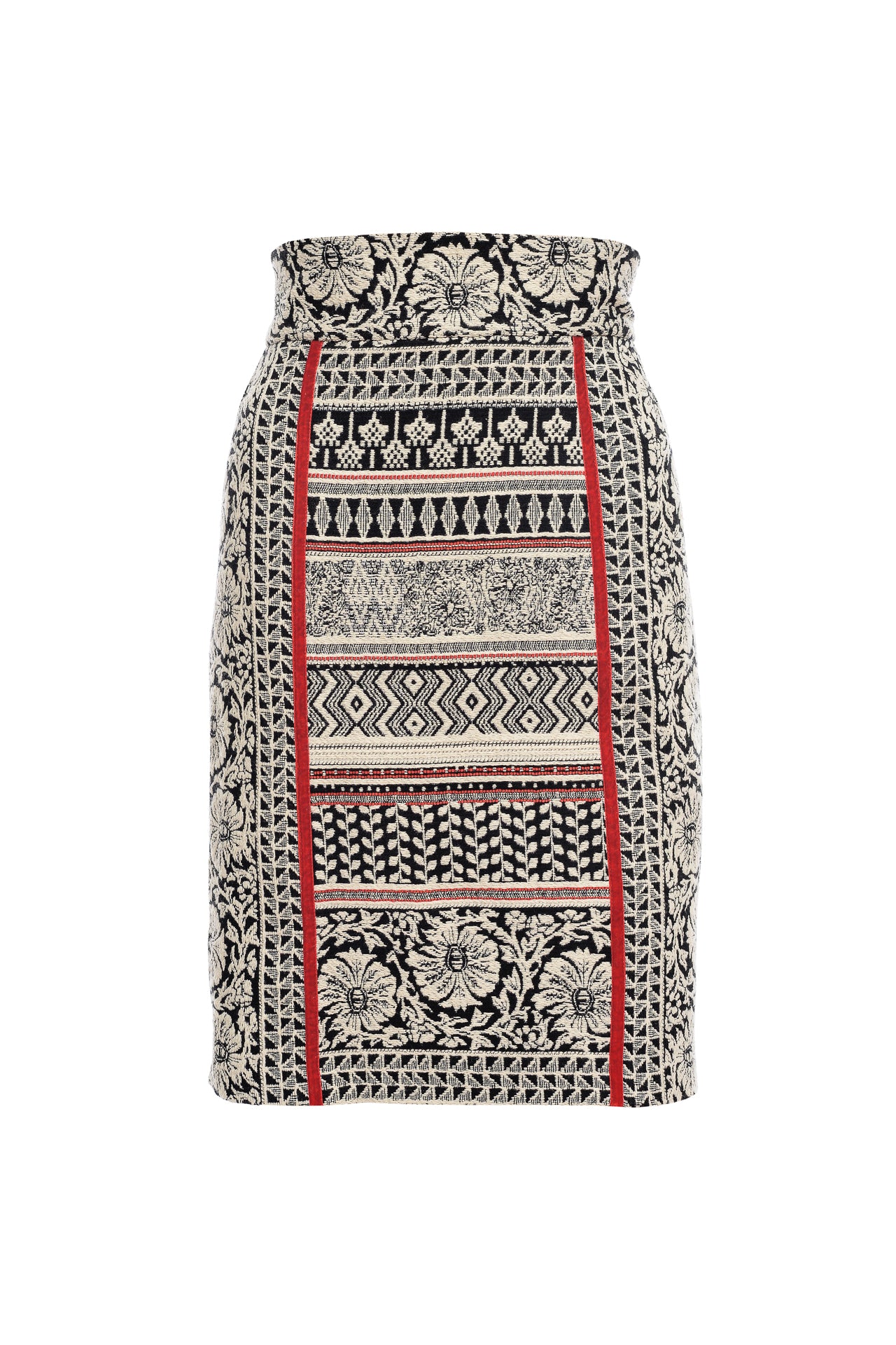 Fusta Folclor Maramuresean cu Talie Inalta