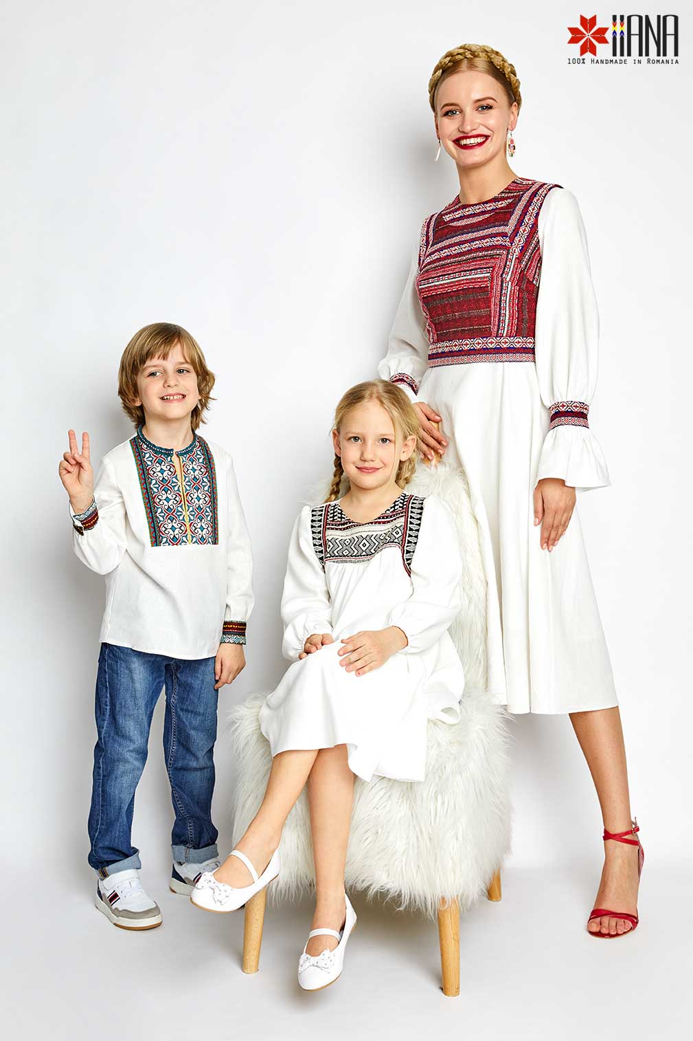 Camasa traditionala baieti Hora 8 - 15 ani