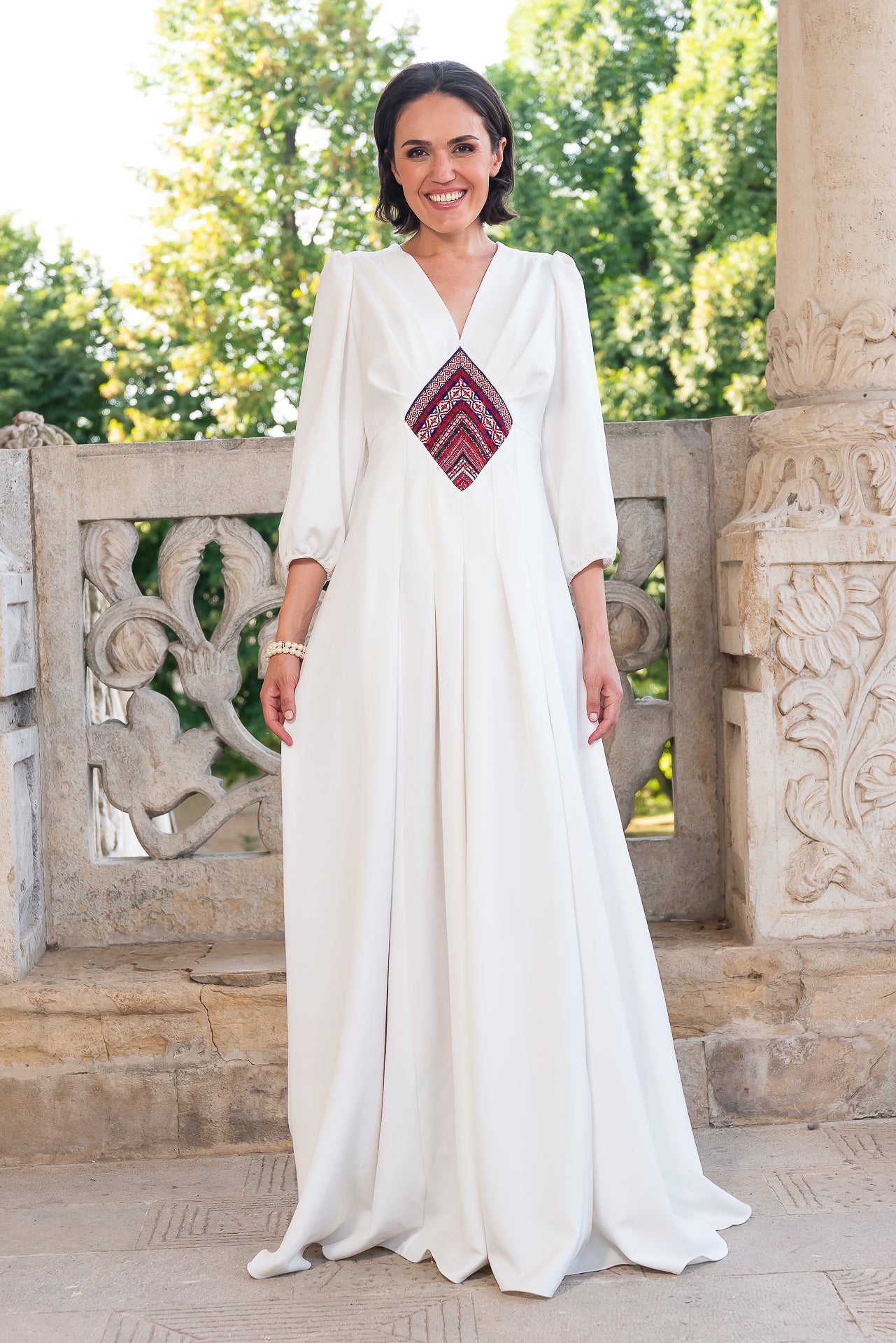 Rochia Mireasa stilizata Sanziana