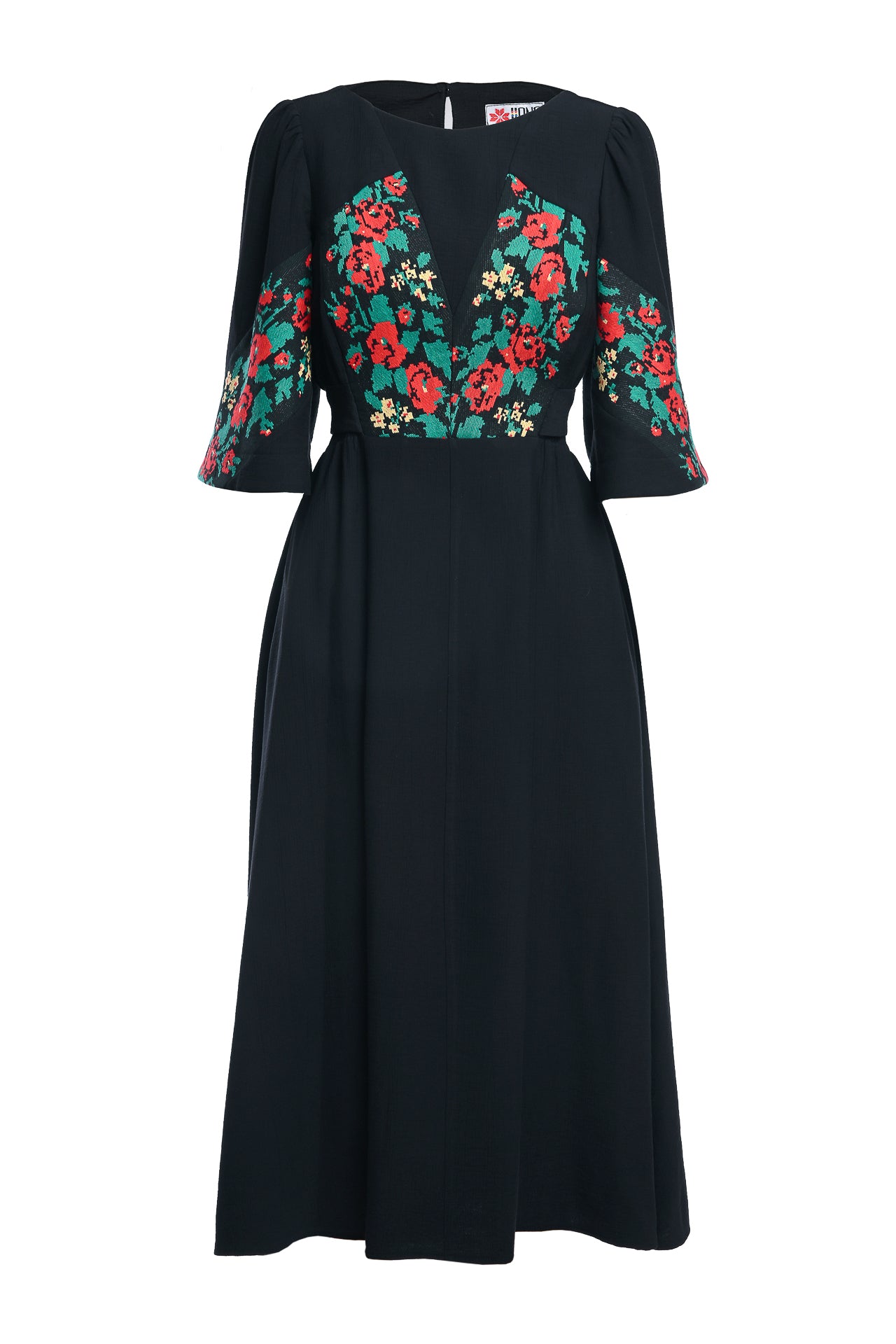 Rochie midi neagră Divna