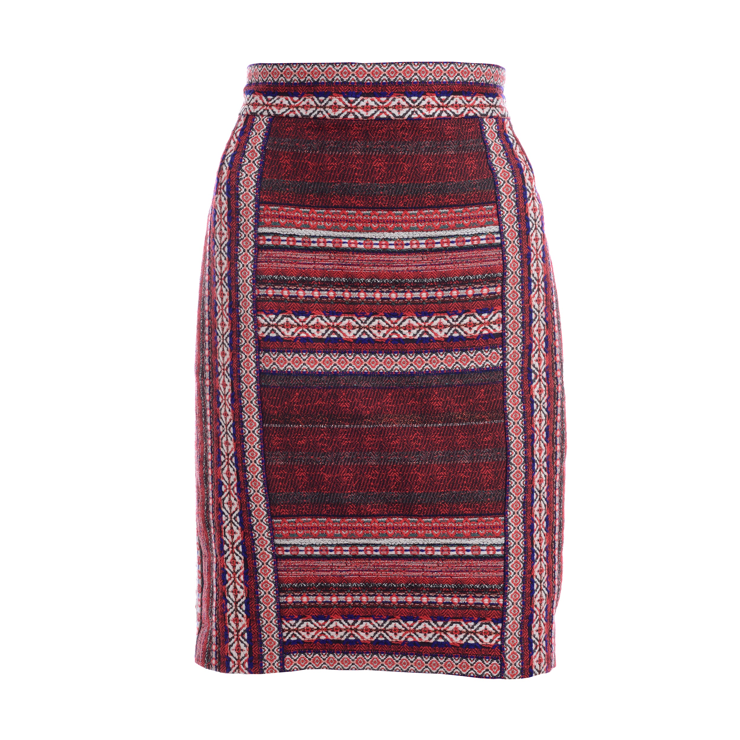 Fusta Arhaic-Modern cu Talie Inalta Usor Conica