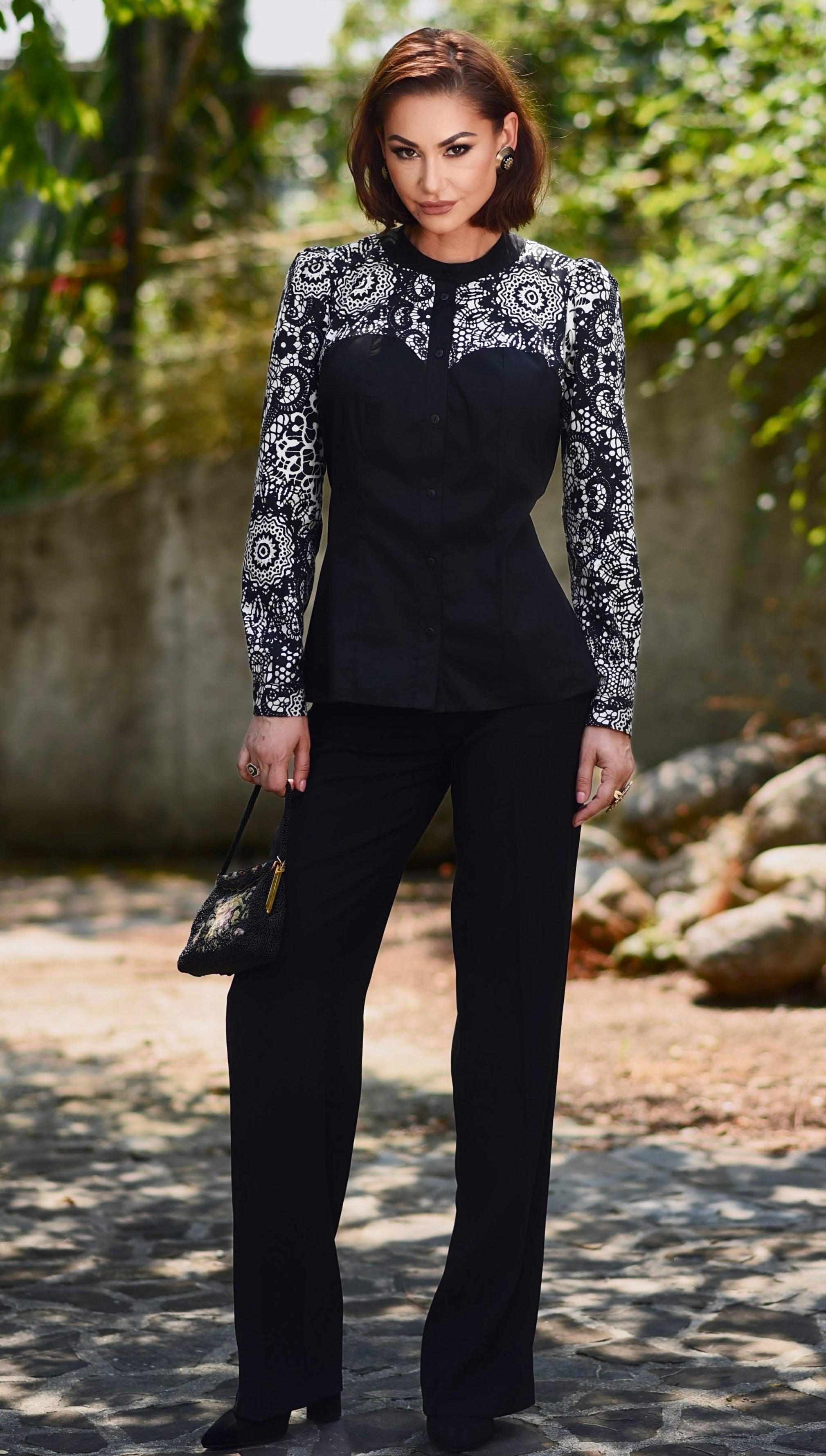 Camasa Laseta cu Corset