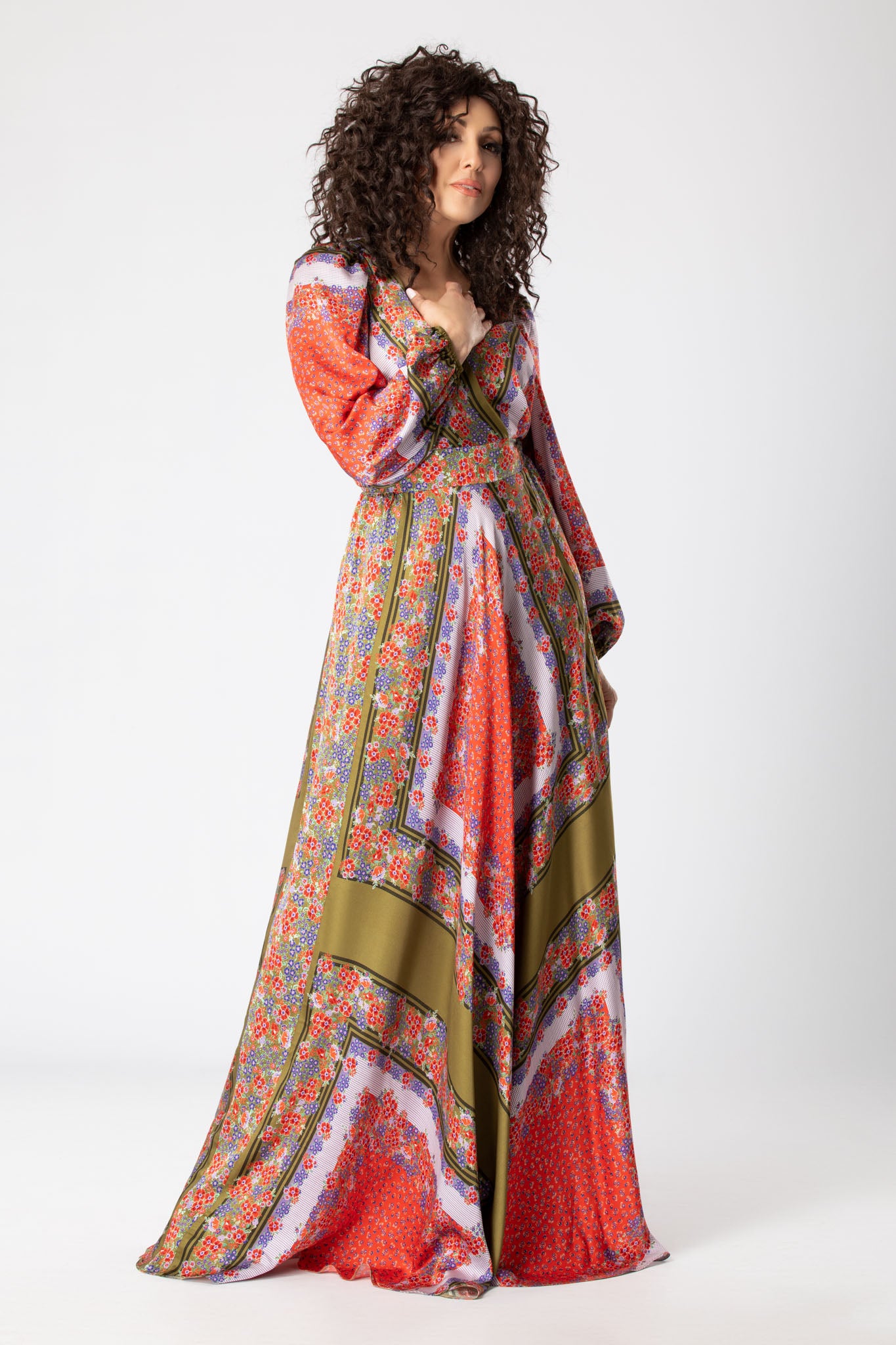 Rochia Muse din Matase Naturala