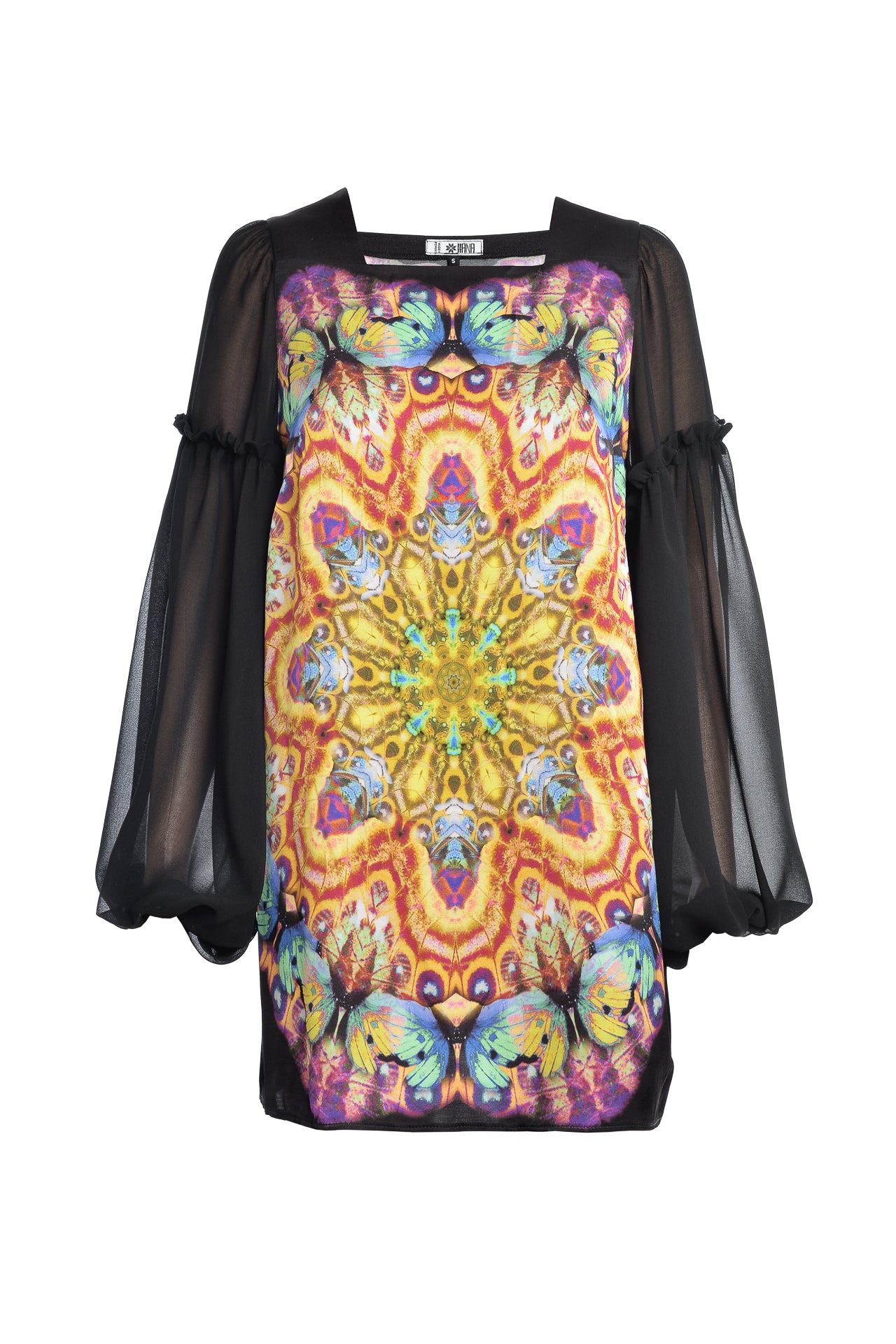 Bluza Lunga din Matase Naturala Mandala