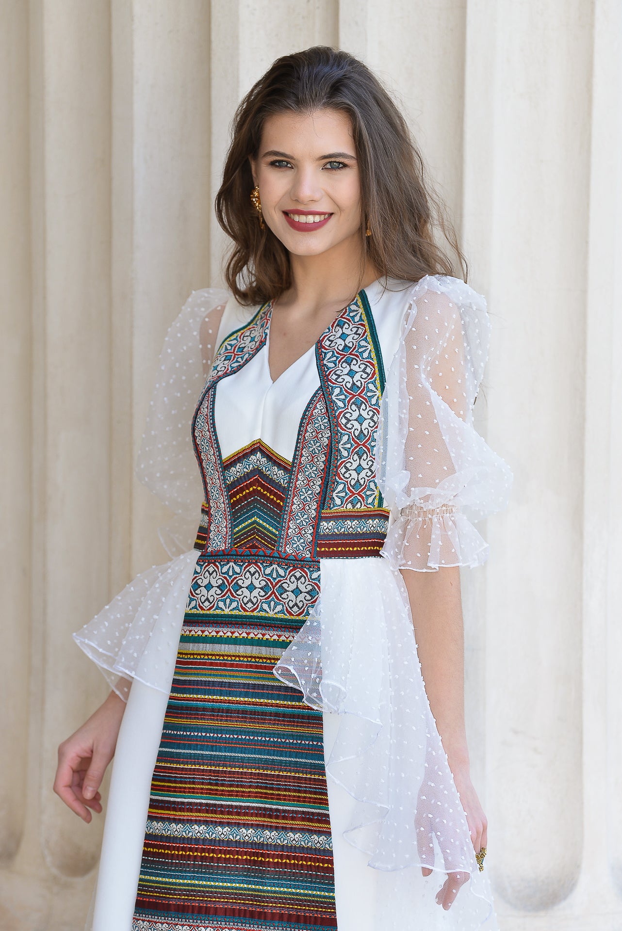 Rochia Mireasa stilizata Zina