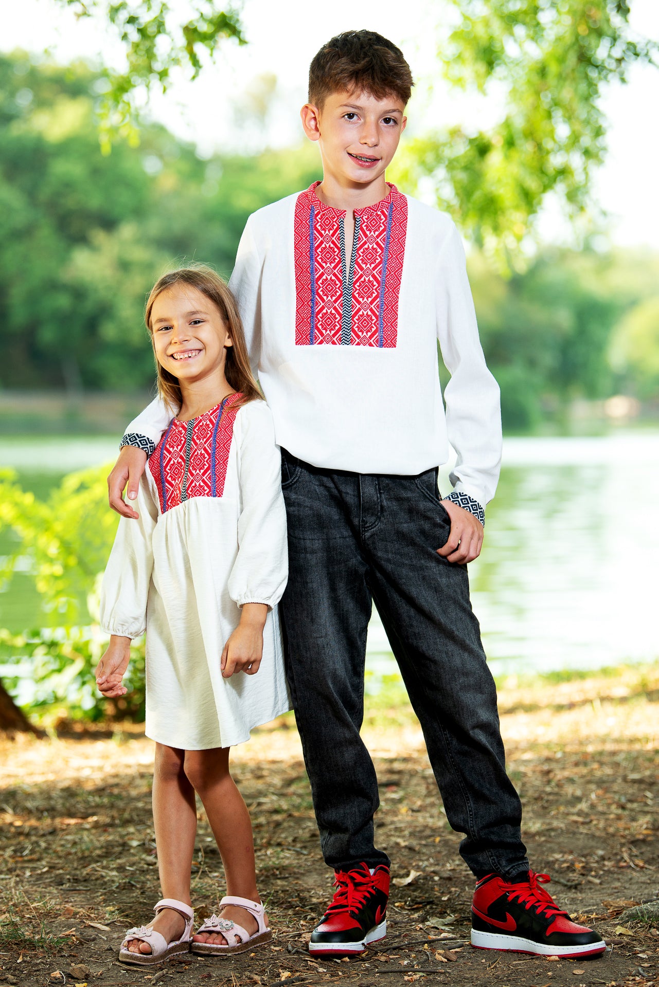 Camasa traditionala baieti Adam 8 – 15 ani