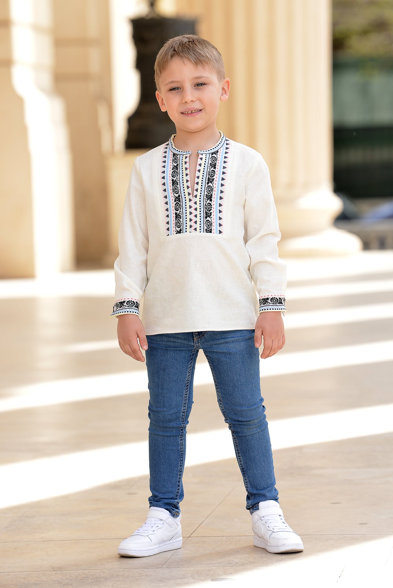 Camasa Traditionala Baieti Jupanasului 9 luni - 7 ani