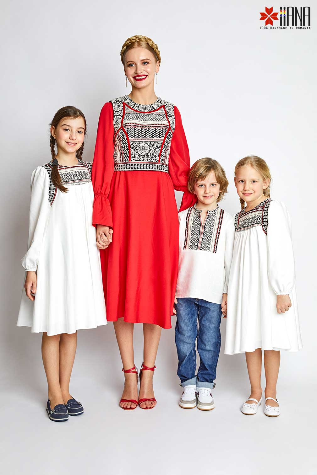 Camasa traditionala baieti stilizata de Oras 8 - 15 ani