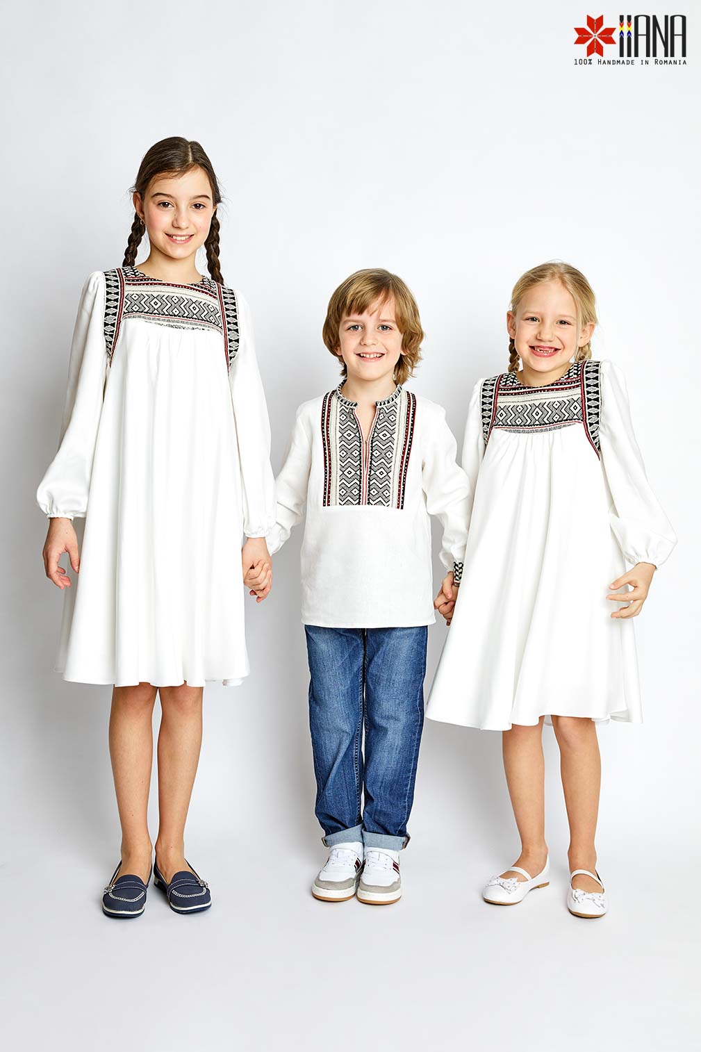 Camasa traditionala baieti stilizata de Oras 3 luni - 7 ani