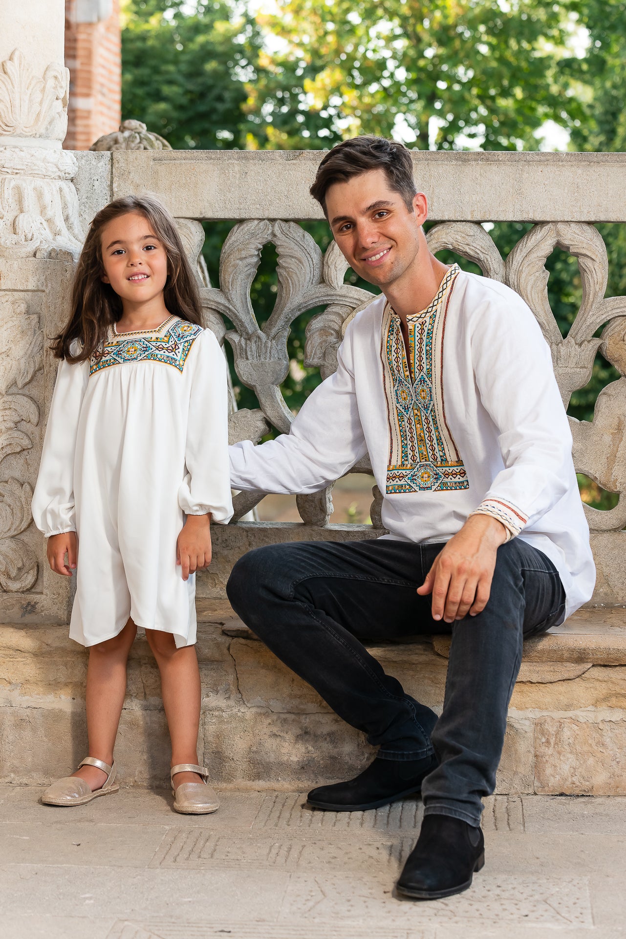 Rochita traditionala fetite Terezia 8-15 ani