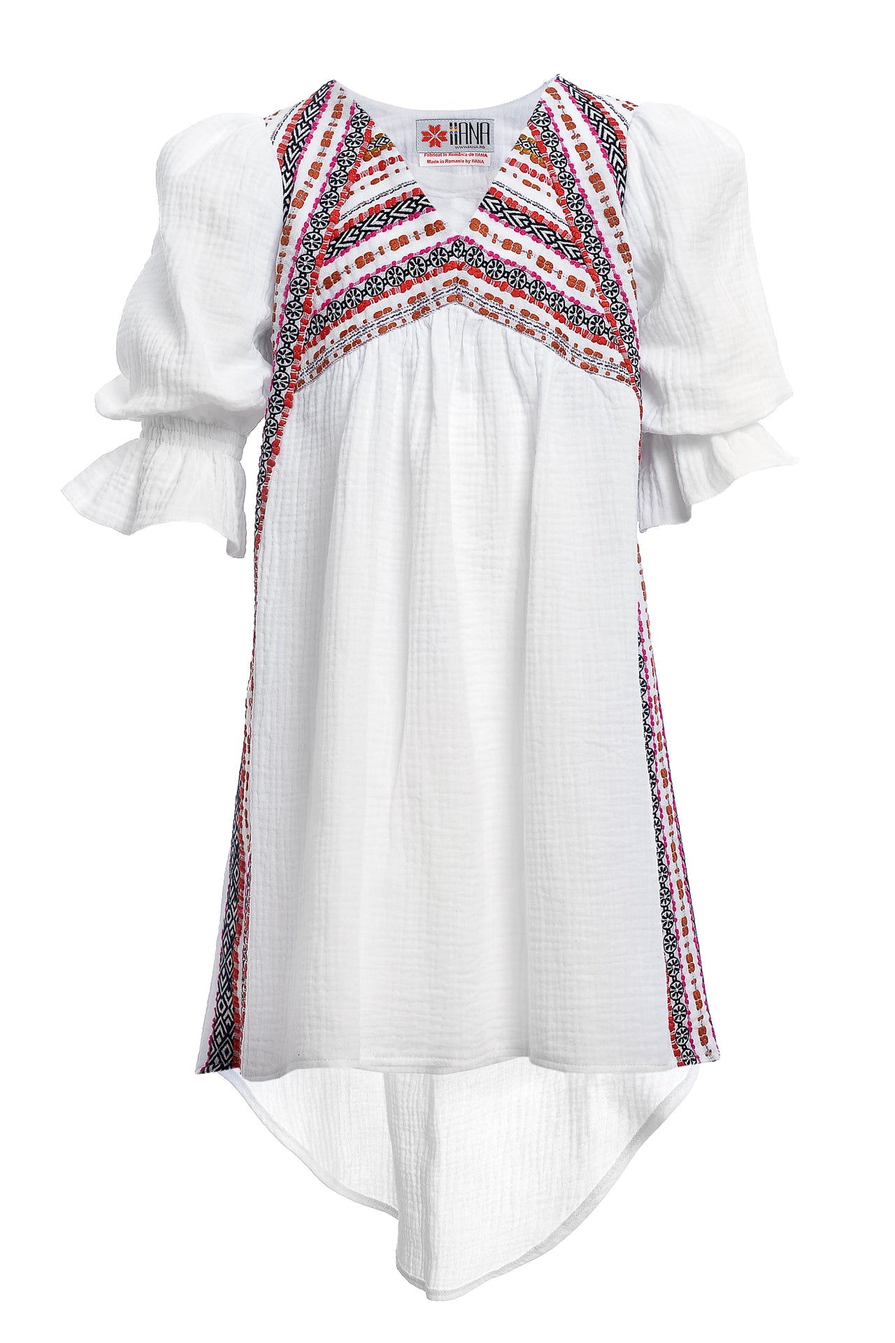 Rochita traditionala fetite Alba Agata 9 luni - 7 ani