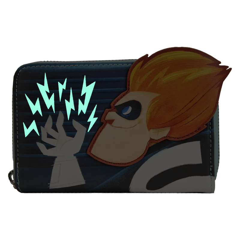 PIXAR MOMENTS INCREDIBLES SYNDROME ZIP AROUND WALLET