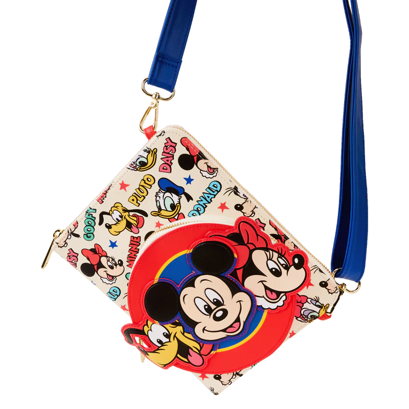 DISNEY CLASSIC ZIP AROUND CROSSBODY JOURNAL