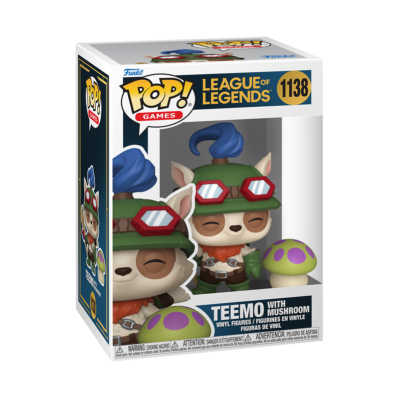 Pop! & Buddy Teemo with Mushroom