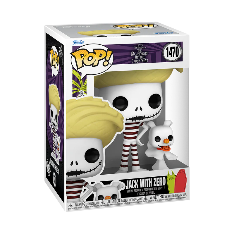 JACK WITH ZERO (BEACH) - THE NIGHTMARE BEFORE CHRISTMAS