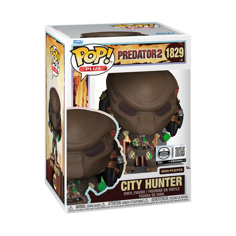 Pop! Plus City Hunter (Sliced Arm) with Pop! Protector