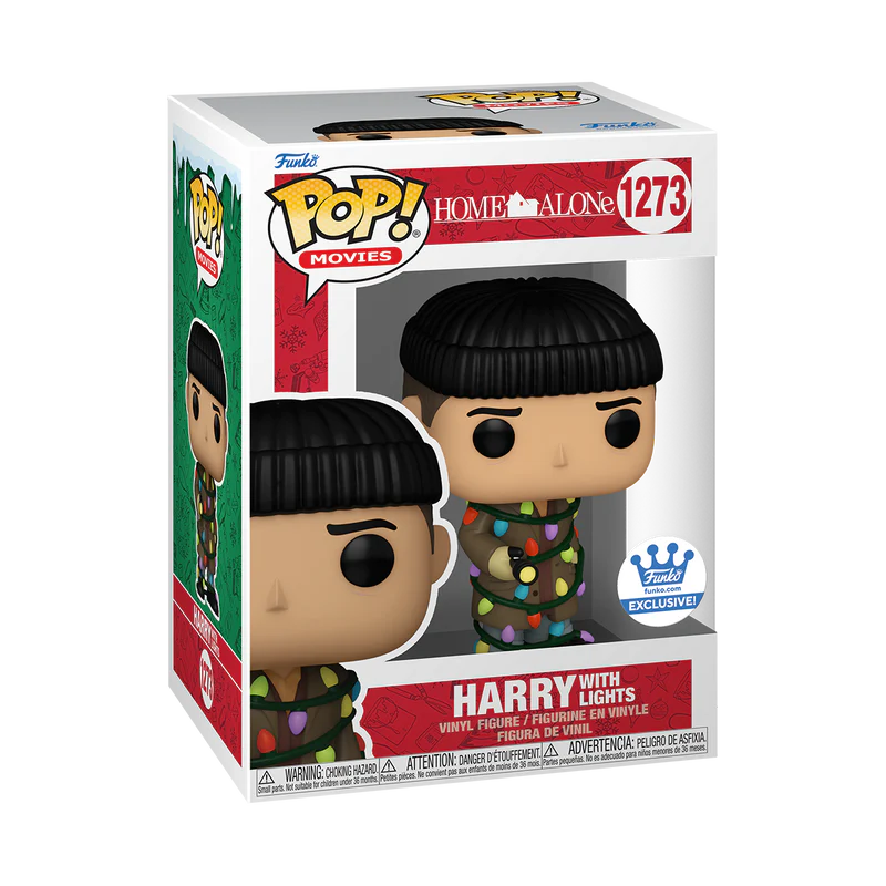 HARRY WITH LIGHTS - HOME ALONE