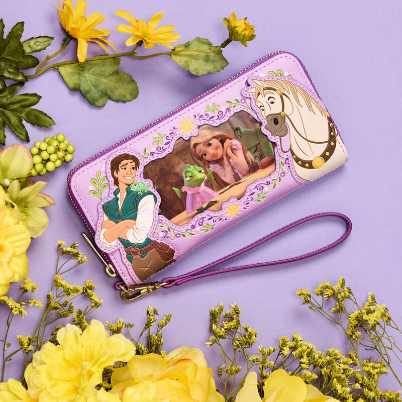 RAPUNZEL LENTICULAR WRISTLET WALLET - DISNEY
