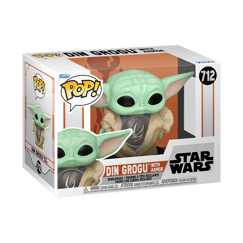 DIN GROGU WITH ARMOR - STAR WARS: THE MANDALORIAN