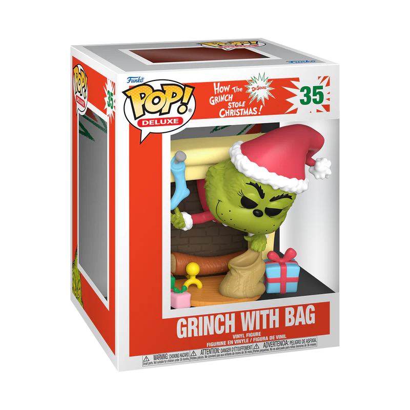 GRINCH WITH BAG - HOW THE GRINCH STOLE CHRISTMAS