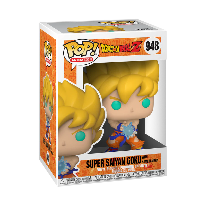 SUPER SAIYAN GOKU WITH KAMEHAMEHA - DRAGON BALL Z