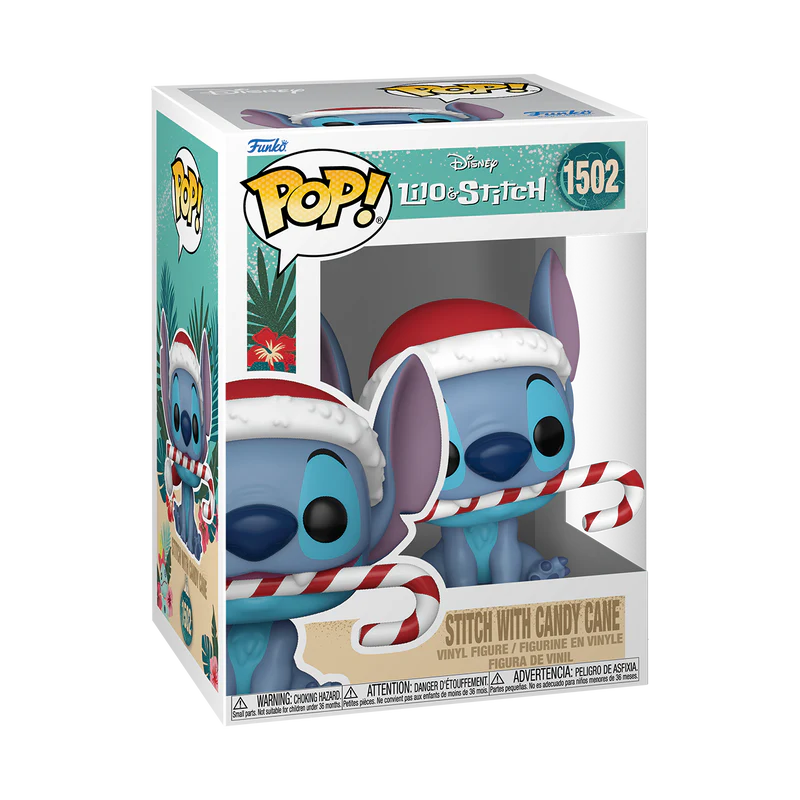 STITCH WITH CANDY CANE - LILO AND STITCH