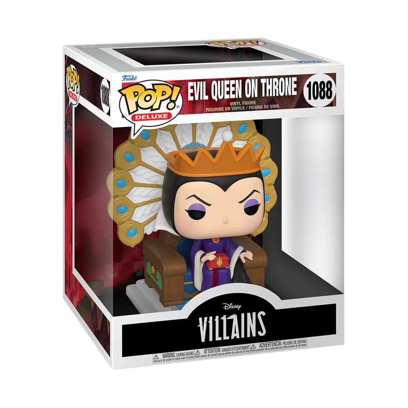 EVIL QUEEN ON THRONE - DISNEY VILLAINS