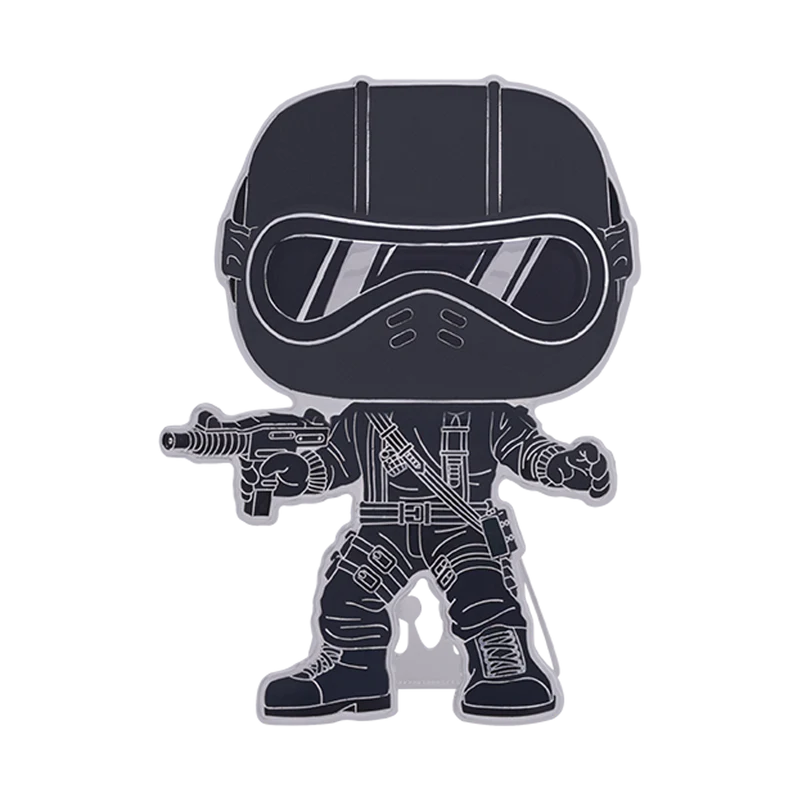 SNAKE EYES POP PIN - GI JOE
