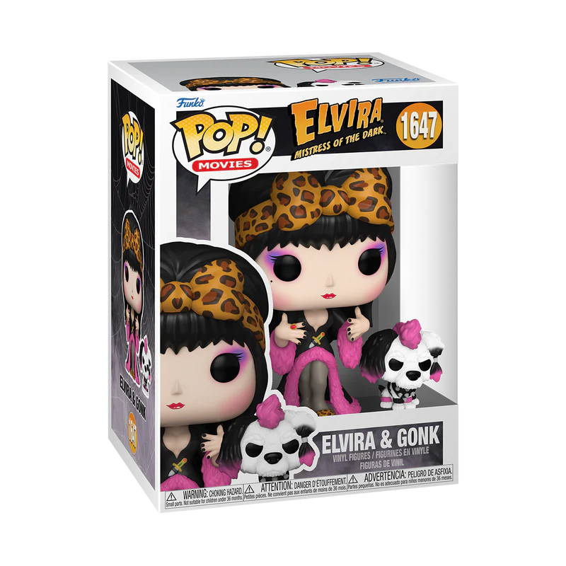 ELVIRA AND GONK - ELVIRA: MISTRESS OF THE DARK