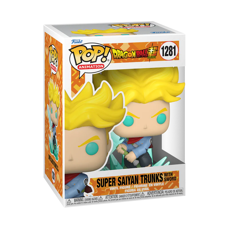 SUPER SAIYAN TRUNKS WITH SWORD - DRAGON BALL SUPER