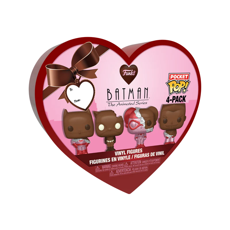 BATMAN: THE ANIMATED SERIES (CHOCOLATE) VALENTINE'S POCKET POP! BOX - DC COMICS